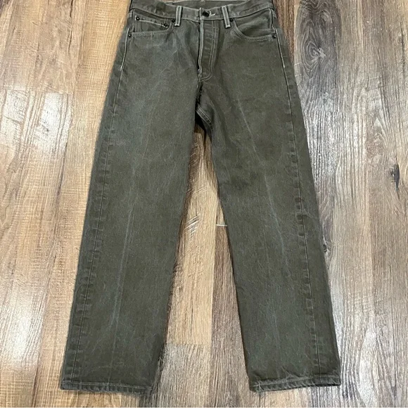 Levi's 501 Men's Jeans 31x30, Brown, Button Fly, Straight Leg, Denim - Picture 3 of 9